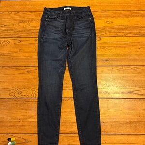 Good American Dark Blue Denim Jeans